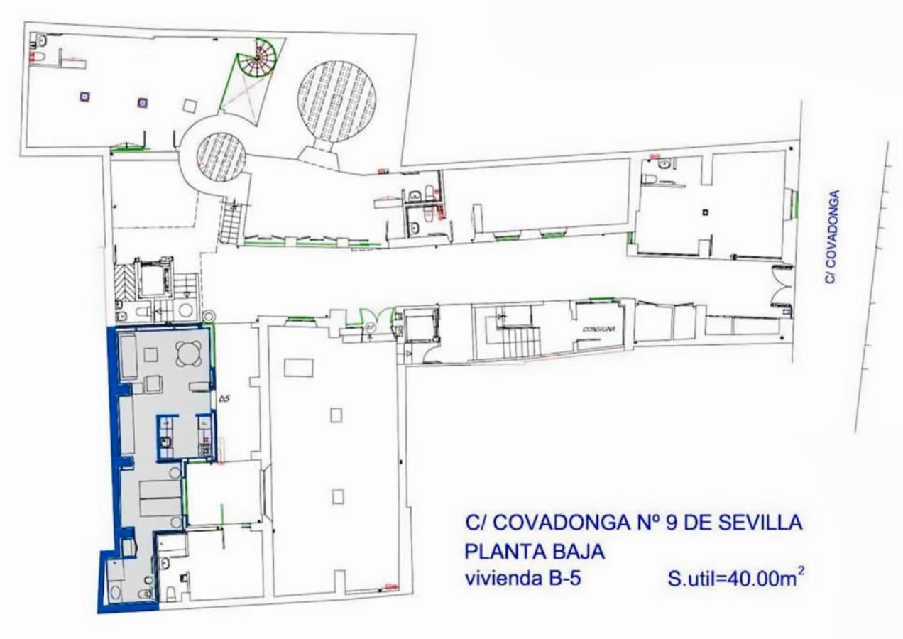 סביליה Covadonga 9 Apartments - Triana חדר תמונה